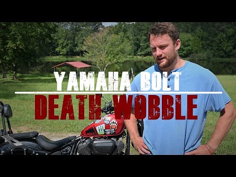 Yamaha Bolt Death Wobble, will it kill you? | Answering questions about my Bolt 950cc