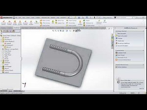 How to use indent feature to parts in solidworks.