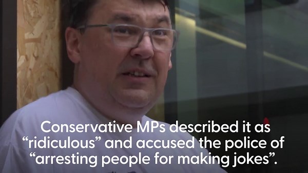 Opposition politicians have criticised the arrest of Graham Linehan after the Father Ted writer was detained over social media posts about trans people.The 57-year-old said he had been detained by five armed officers at Heathrow Airport after flying in from Arizona, and told he was under arrest over three posts on X.Conservative MPs described it as "ridiculous" and accused the police of "arresting people for making jokes".
