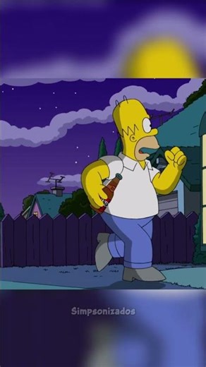 el sueño de homero #lossimpson