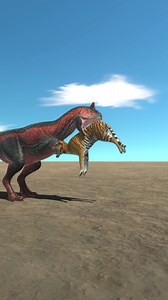 311K views · 873 reactions | Carnotaurus vs Tiger | The Burner Guy | Facebook