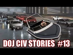 GTA5 RP | DOJ Civ Stories #13 - George goes sailing