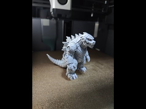 🔴 Live 3D Printing: Mecha Godzilla (Mechazilla)