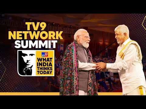 LIVE: PM Modi participates in TV9 Network Summit