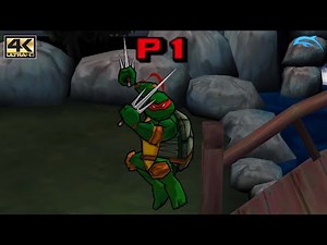 Teenage Mutant Ninja Turtles 2: Battle Nexus - Gamecube Gameplay 4K 2160p (DOLPHIN)