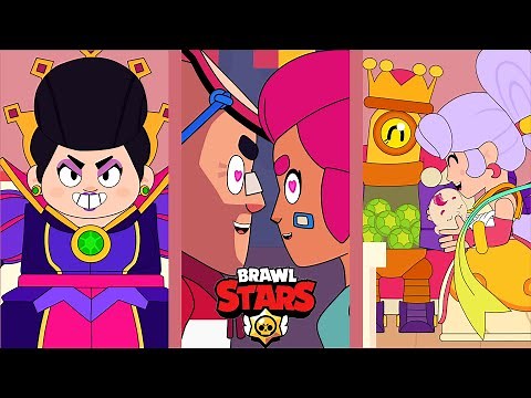 BRAWL STARS ANIMATION FULL: SHELLY PRINCESS &COLT HANDSOME COMPILATION #8