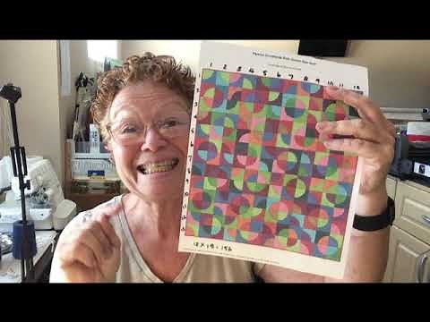 Drunkards Path Queen Quilt