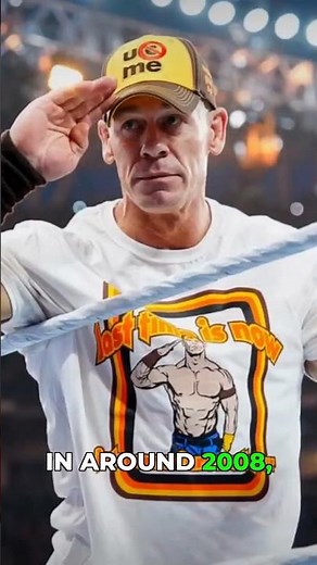 The Rise of John Cena! WWE's Merchandise King😮 #wwe #aew #sports