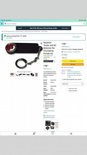 3.1K views · 964 reactions | Easiest ways to test if a circulator pump is running. #HandsomeOrHandy #TooltimeTuesday | Anthony Reimnitz | Facebook