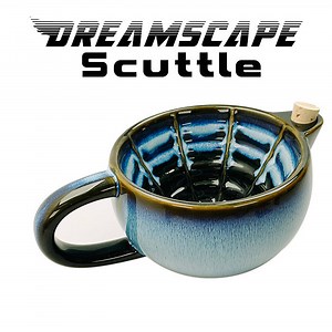 Spacescape Lather Scuttle 4.0 | Premium Porcelain Hand Glazed Ceramic | By Phoenix Shaving