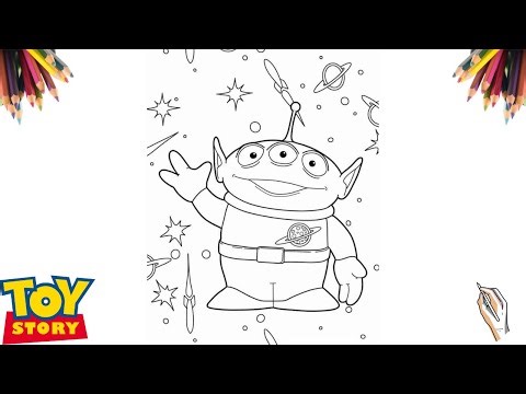 Como Desenhar o Alien 👽 | Toy Story | Passo a Passo