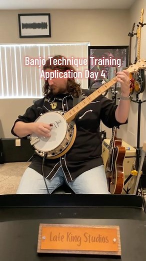 Banjo Technique Training Application Day 4