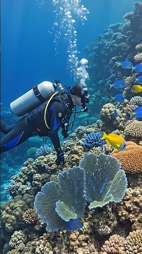 diving into colors you've never seen before #ocean #marinlife