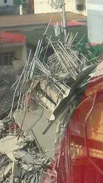 See Devastating Aftermath of Philippines Building Collapse #shorts