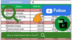 4.4K views · 78 reactions | How to Add a Quick Search Box in Excel with Auto-Highlighting Search Results | No VBA Needed (Best Trick) Video Made on Excel Version 2017 Excel Formula used in Video:- =IF($D$1<>"",SEARCH($D$1,$C3:$C212),"") Please follow for more tips and Tricks. #excel #Search #Exceltips #tips #Tricks #viral | Excel Tricks | Facebook