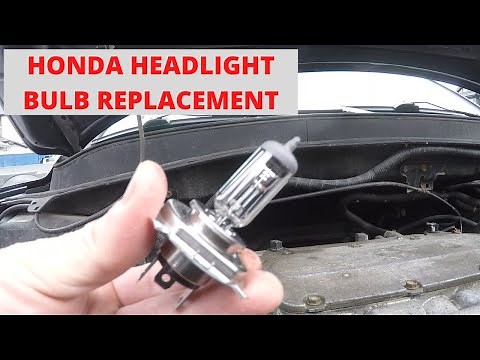 2005 Honda Pilot Headlight Bulb Replacement