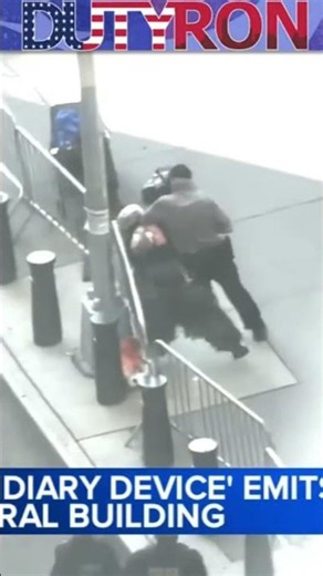 He Poured It Out—Then the Fire Erupted at NYC Federal Plaza