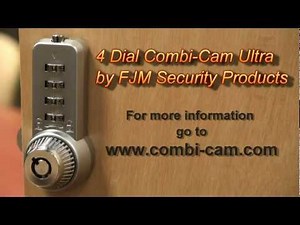 Combi-Cam Ultra Combination Cam Lock with Key Override, cabinet locks, combination locks