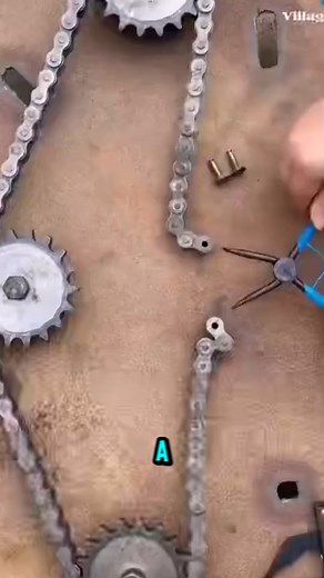 Repair and reconnect a drive chain | Man Made TV