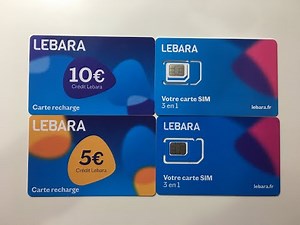 如何给 Lebara 手机卡 充值话费 及 办理套餐