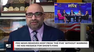 667K views · 34K reactions | Fox News Removes Host From 'The Five' Without Warning - He Has Message For Show's Fans | Explain America | Facebook