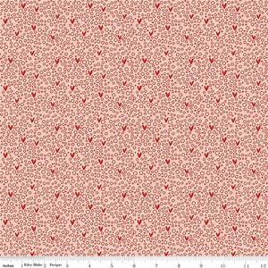 Riley Blake You & Me Collection Dots Pink Fabric 0.5m