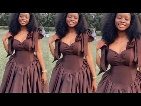 How to Cut a Stylish Gathered Basque Dress