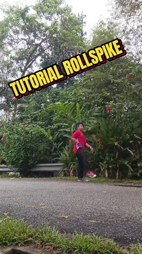 TUTORIAL ROLLSPIKE ,V5 #fyp #bismillahfyp #sepaktakraw #tutorial #rollspike