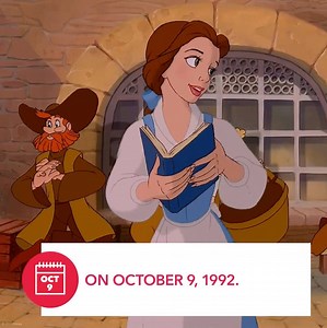 Today in Disney history we said "Bonjour" to Beauty and the Beast. Released in the UK on this day 25 years ago! | Disney