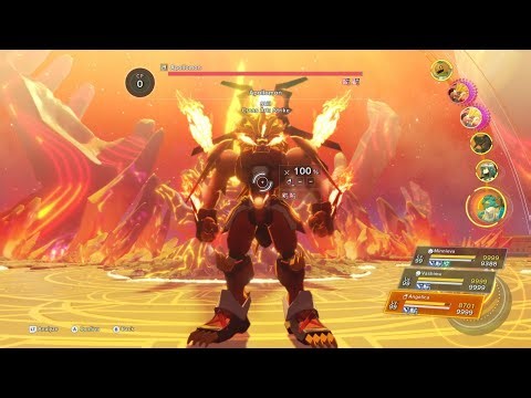 Digimon Story Time Stranger - Apollomon battle (Mega+)