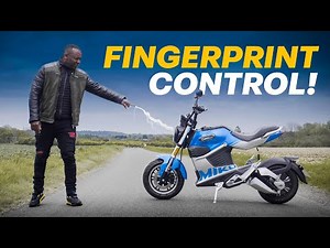 This Electric Scooter Has FINGERPRINT Control! SUNRA MIKU SUPER Review