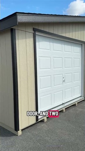 Clean and Functional 24’ x 24’ Double Wide Garage | Lapp Structures