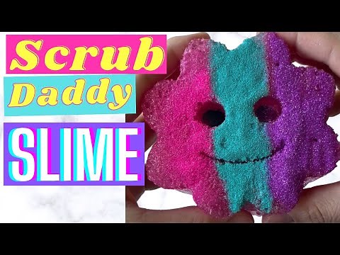 How to Make Scrub Daddy Slime 💦