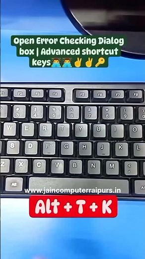 Open Error Checking dialog box in excel with the help of shortcut keys ! Excel tips & tricks !