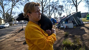 ‘Way safer than the river.’ Why homeless at camp on Sacramento’s border fear eviction