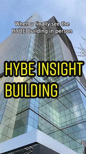 Exploring the Iconic HYBE Building in Seoul, Korea