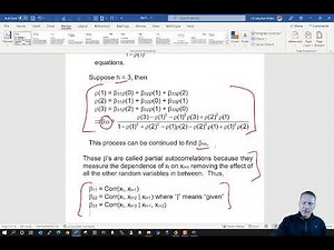 Time series analysis: ARIMA (partial autocorrelation function (PACF) for ARMA models)