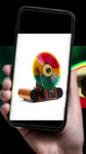 The Vertical Record Player! It's so cool! #verticalrecordplayer #vinyl #coolstuff #recordplayer