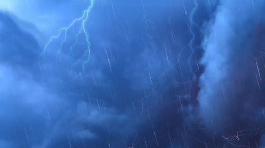 Thunder, Storm, Lightning. Free Stock Video