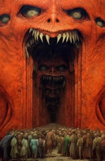 1.9K views · 41 reactions | Animation by me | Dark Portal of Scary Art and Humor | Facebook