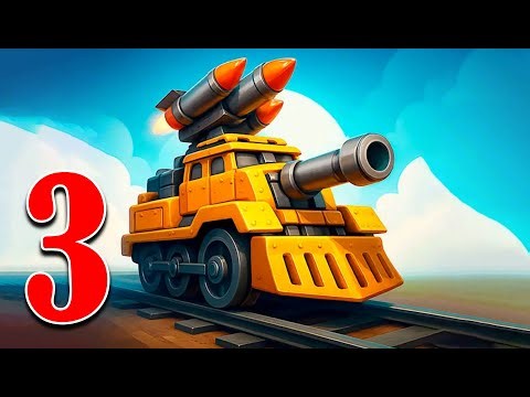 Train Attack : Merge War Part- 2 New Weapons Unlocked - All Level Gameplay #trainattack