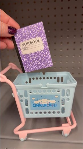 Mini Shopping For School Supplies #miniature #minis #minishopping