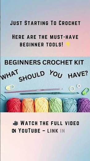Must-Have Crochet Tools for Beginners!