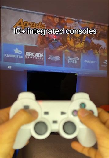 The video game console projector with 10,000 retro 90s games is finally here 🎮👾 Turn any night into an epic nostalgia session and relive the retro magic on a big screen right from your room. Classic fun, easy to use, and perfect for gamers of all ages. #retrogaming #retroconsole #retrogames #projector #consoleprojector