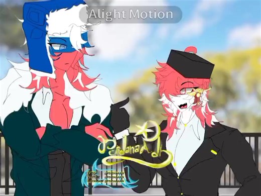 Countryhumans Animation: Exploring Indonesia and Russia