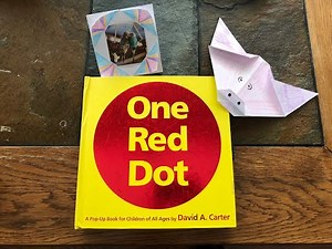 One Red Dot Read Aloud and Origami Art Lesson with Mrs Peffer