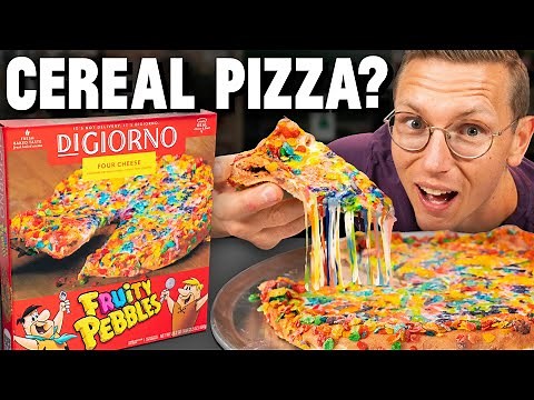 We Made Fruity Pebbles Pizza And It Is INCREDIBLE