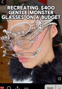 Gentle Monster Inspired Glasses DIY on a Budget