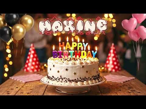 Happy Birthday Maxine | Personalized Birthday Song English