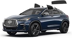 Autotek DIY Car Window Tinting Kit - Customize Shade: 5%, 10%, 20%, 35%, 50%, 70%, for Infiniti All Models Sides & Back Windows - Pre-Cut colorants for UV Blocking and Blast Protection